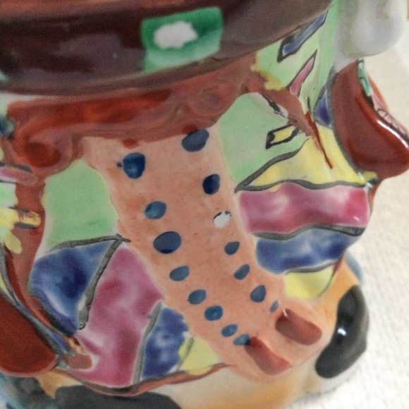 Lot of 2 Chinese ceramic figurines god of longevity and wealthy 8.5" shou & lu - Picture 4 of 7